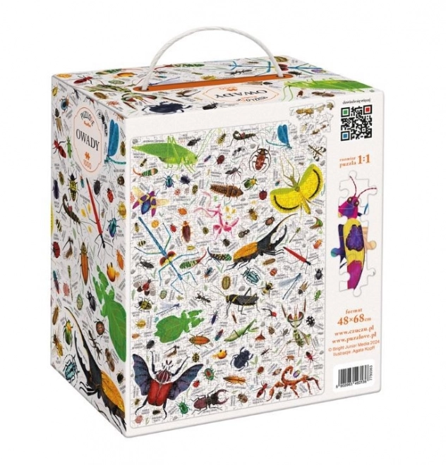 Puzzlove Puzzle Insekten 1000 Teile