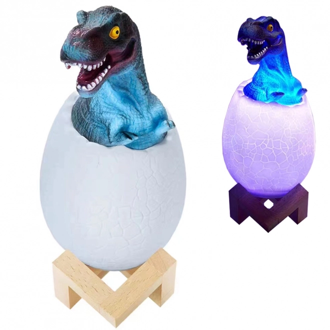 Nachtlicht Dinosaurier Ei RGB LED für Kinder