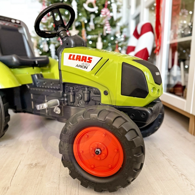 FALK Traktor Pedal Claas Arion 430 mit Anhänger