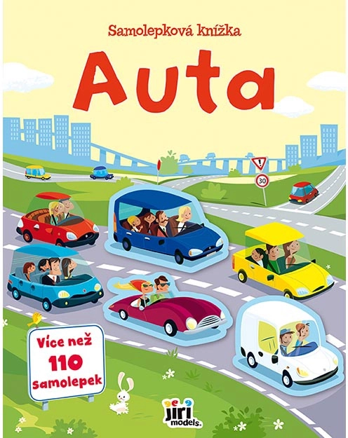 Stickerbuch mit dem Thema Autos