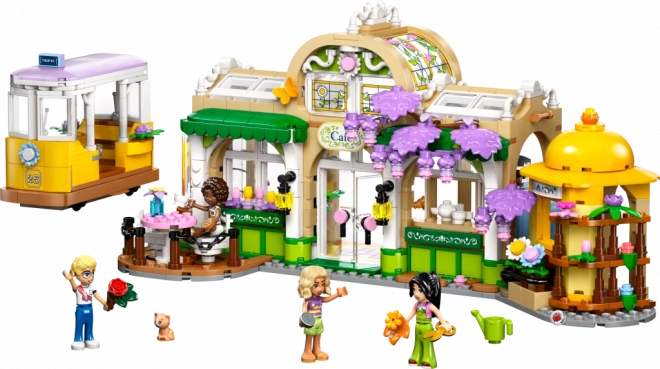 LEGO Friends Café und Blumengeschäft