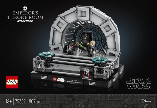 Lego Star Wars Diorama: Thronsaal des Imperators