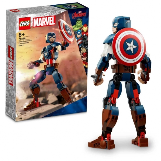 Sammelbare LEGO Figur: Captain America