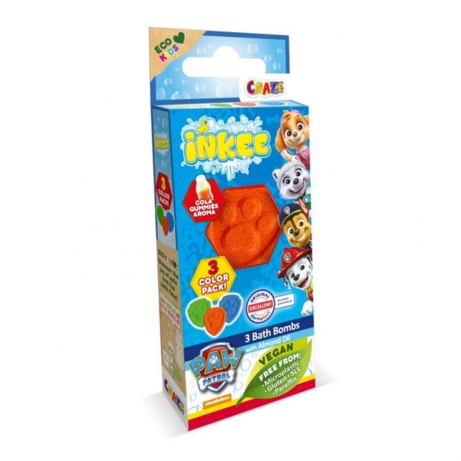 Inkee - Mini-Pack Badebomben Paw Patrol