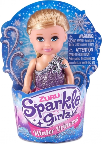 Glitzerndes Winterkleid