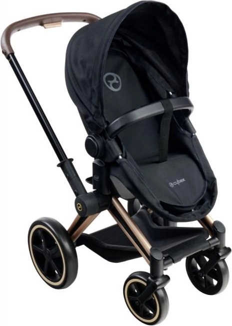 Puppenwagen Cybex 3 in 1 schwarz