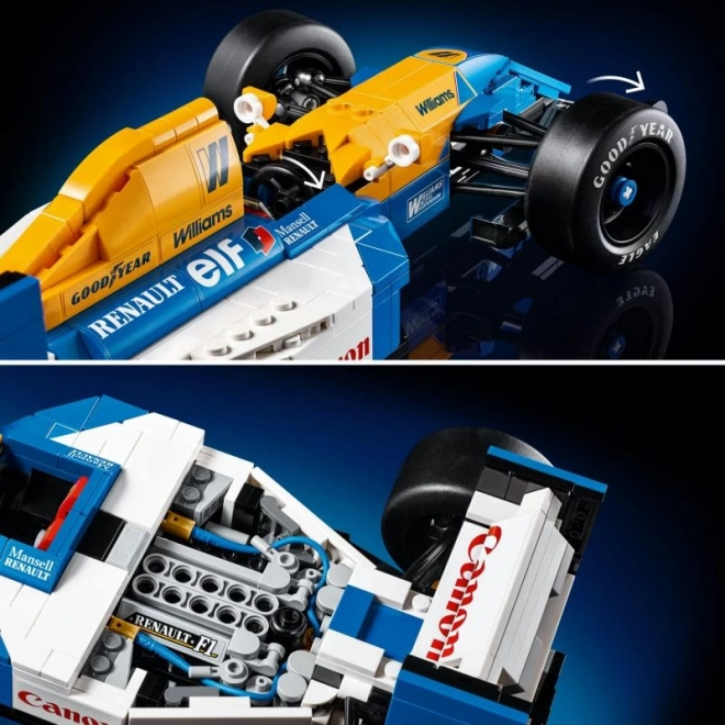 Lego Icons Williams Racing FW14B mit Nigel Mansell