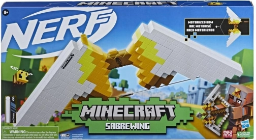 Nerf Minecraft Sabrewing Bogen für Schaumstoffpfeile