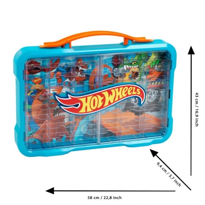 Sammelvitrine mit Beleuchtung für Hot Wheels Fans