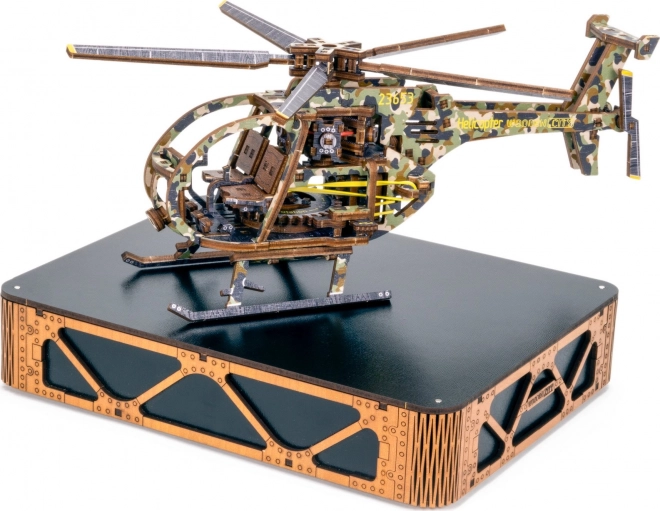 Holzpuzzle 3D Helikopter Limitierte Edition