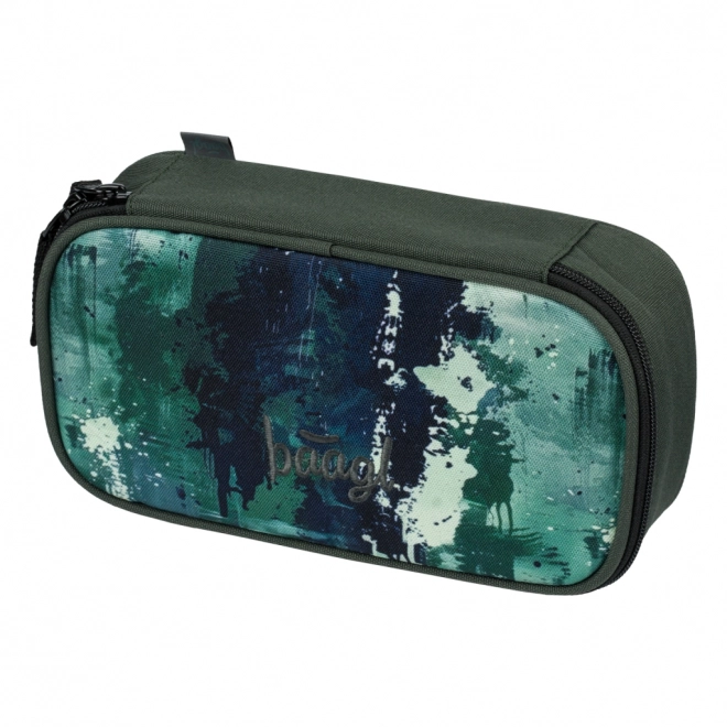 Schulmäppchen Etui Skate Forest