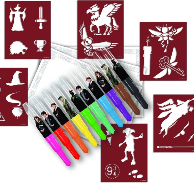 Kreativset mit Blasstiften Harry Potter