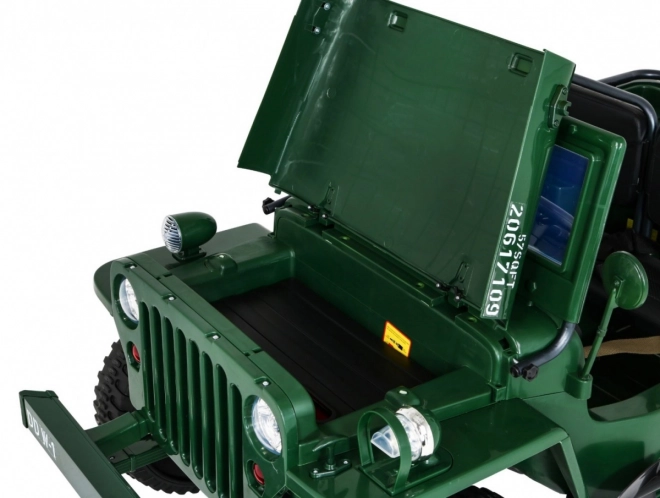 Retro-Geländefahrzeug 4x4 für Kinder