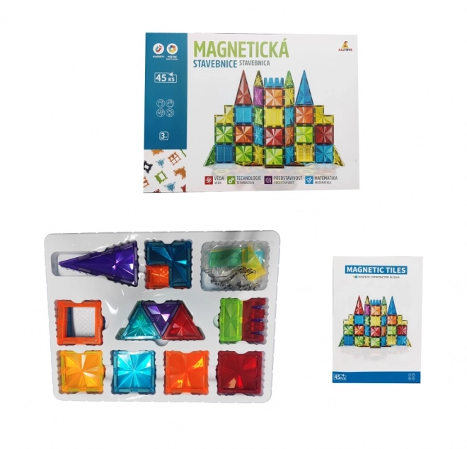 Magnetische Bausteine für Kinder