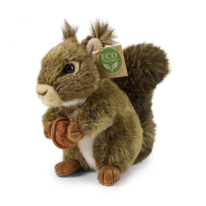 Plüsch-Eichhörnchen mit Nuss 17 cm umweltfreundlich