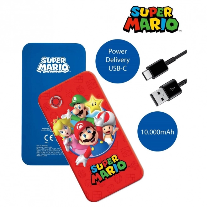 Powerbank 10000 mAh Super Mario