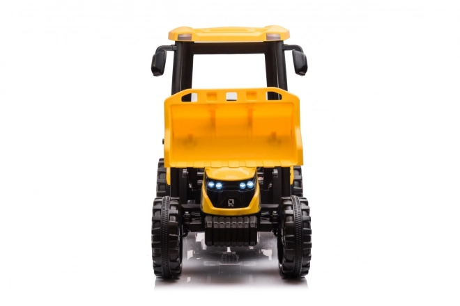 Kindertraktor mit Anhänger Gelb
