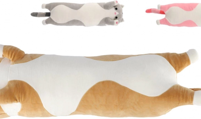Plüsch-Liegende-Katze 65 cm