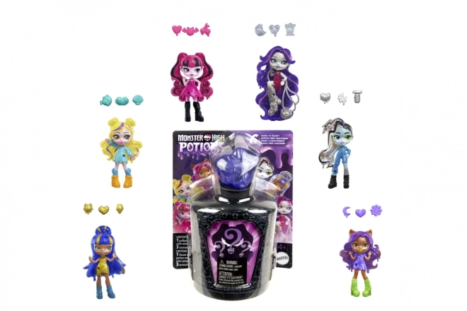 Monster High Elixiere mit kleiner Monsterfigur