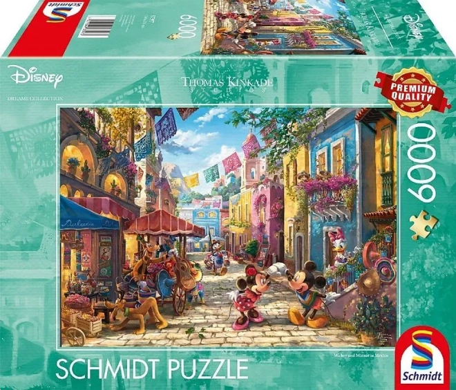 Schmidt Puzzle Mickey & Minnie in Mexiko 6000 Teile