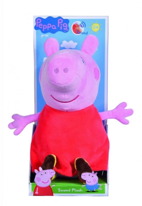 Peppa Pig Plüschfigur mit Sound, 22 cm