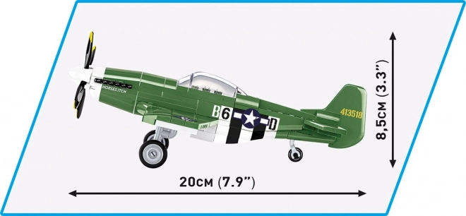 Cobi P-51D Mustang Modellbausatz