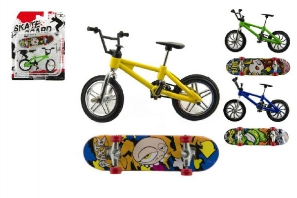 Finger BMX und Skateboard Set