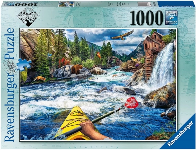 Ravensburger Puzzle Wildwasser-Kajakfahren 1000 Teile