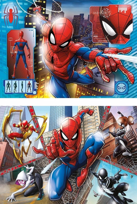 Spiderman Puzzle Set 2x60 Teile