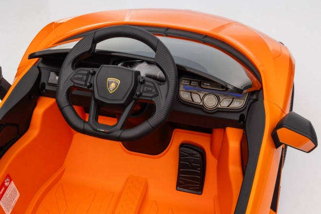 Kinder Elektroauto Lamborghini Revuelto orange