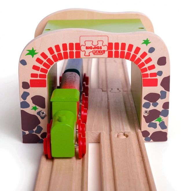 Bigjigs Rail Doppeltunnel