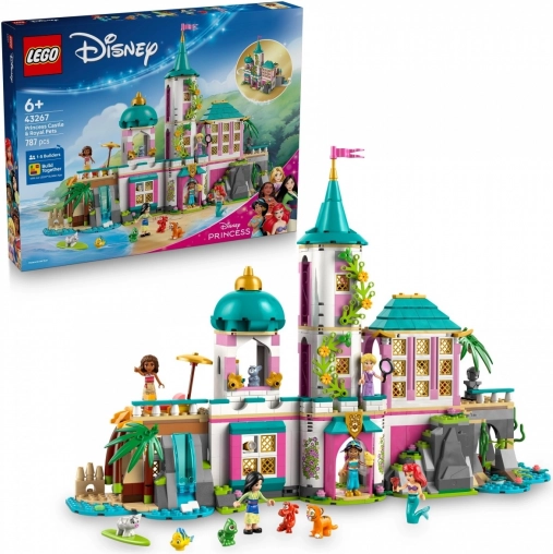 LEGO Disney Prinzessinnenschloss und königliche Tiere