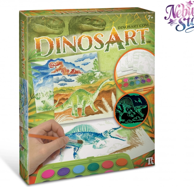 Magisches Aquarell von DinosArt