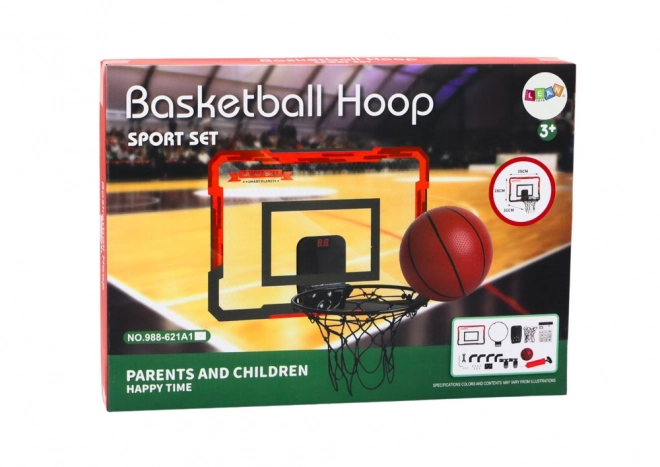 Kinder Basketball Set mit Anzeigetafel und Ball