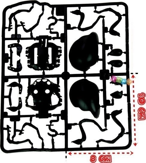 Kreatives DIY-Set: Salzwasserbetriebene Spinne Schwarz