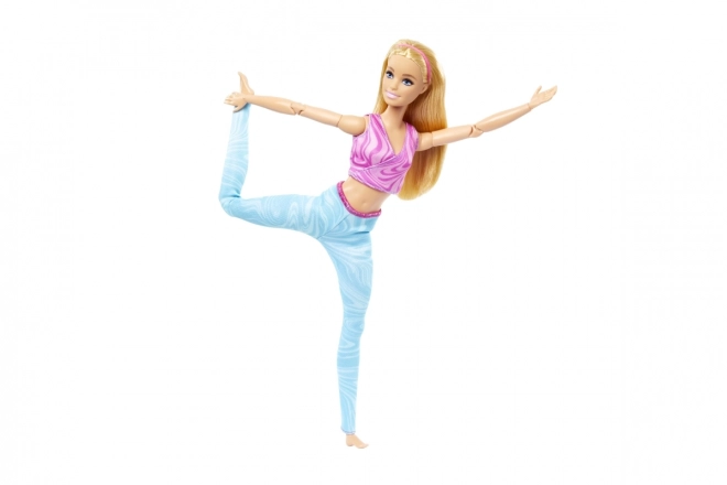 Barbie Bewegliche Barbie Puppe Blond mit blauen Leggings