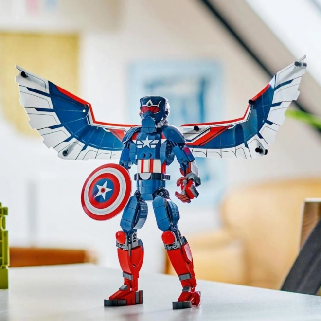 Lego Marvel Flügelfigur von Captain America