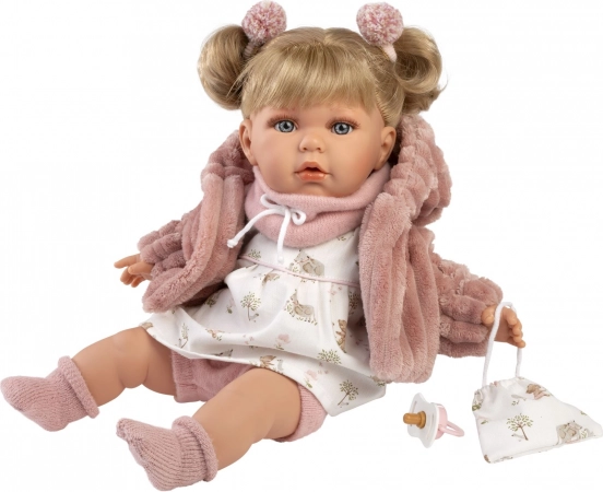 Llorens Julia realistische Puppe mit Geräuschen 42 cm