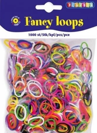 Playbox Gummibänder Fancy Loops 1000 Stück