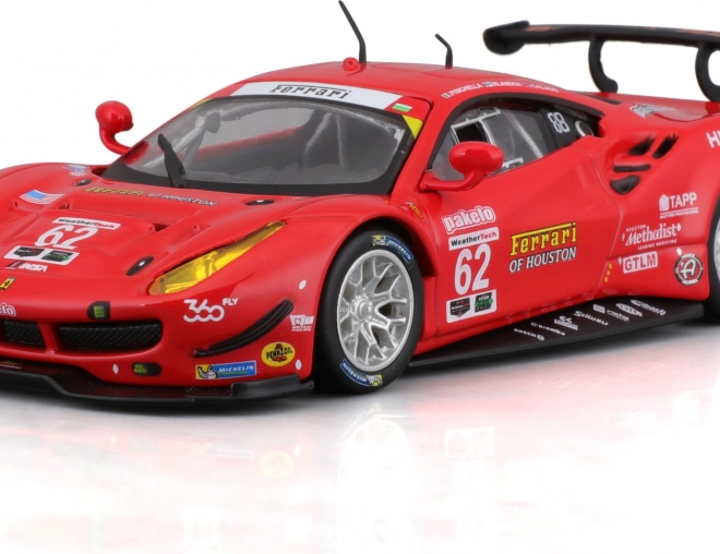 Bburago Ferrari Racing 488 GTE Modellauto