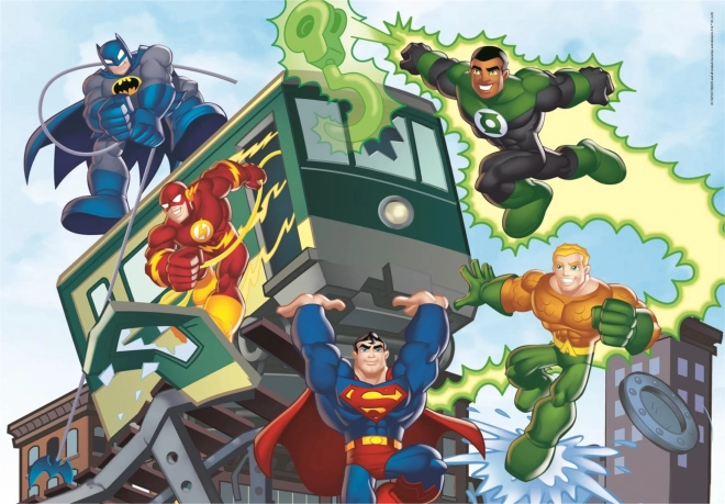 Clementoni Puzzle DC Super Friends 4-in-1