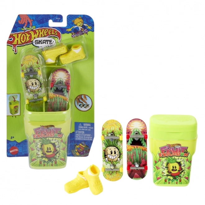 Hot Wheels Fingerboard Set mit Schuhen in Schachtel