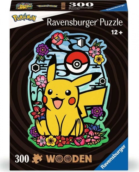 Ravensburger Holzmosaik Puzzle Pikachu 300 Teile