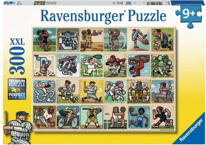 Ravensburger Puzzle Erstaunliche Sportler XXL 300 Teile