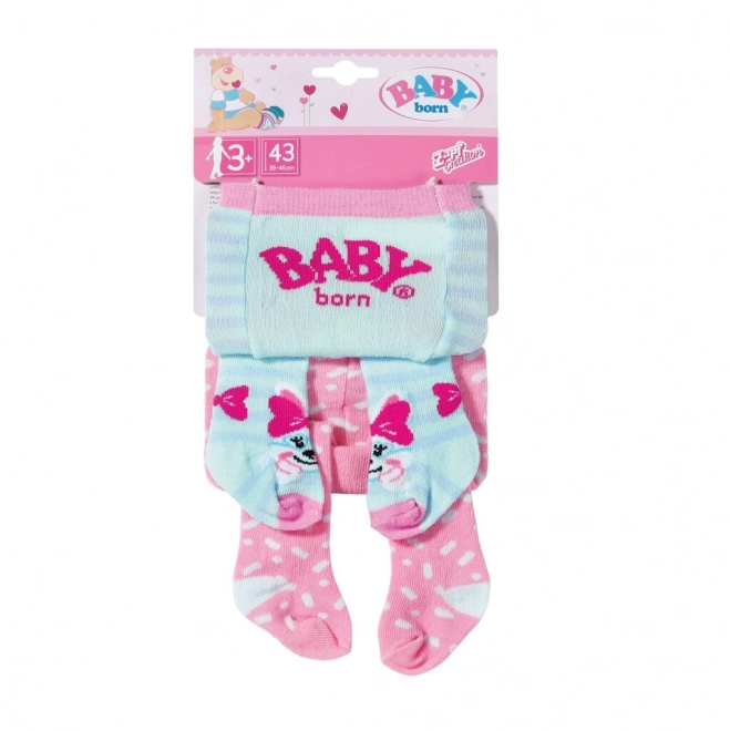 Baby Born Strumpfhosen Set 2er Pack 43cm