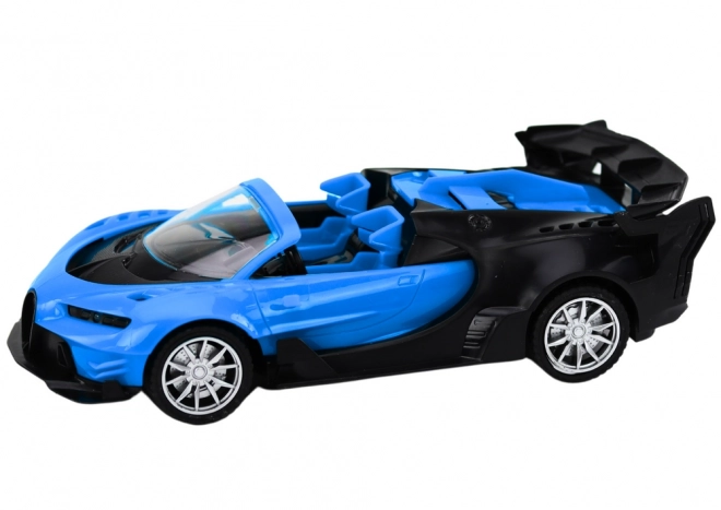 Fernlenkbares Sportauto Blau