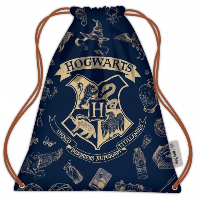 Harry Potter Turnbeutel Dunkelblau & Gold