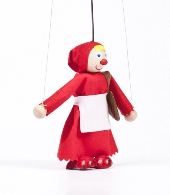 Gerlich Holzpuppe Rotkäppchen