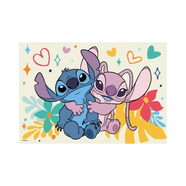 Puzzle STITCH und Engel 24 Teile