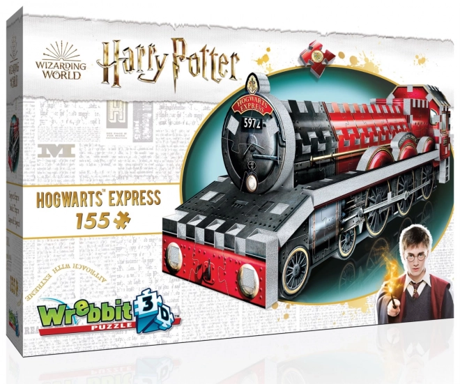 Harry Potter Hogwarts Express 3D Puzzle von WREBBIT